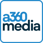 a360Media logo with border
